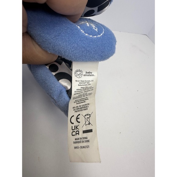 Baby Einstein Opus the Octopus Blue Sensory Plush Toy - Picture 5 of 7
